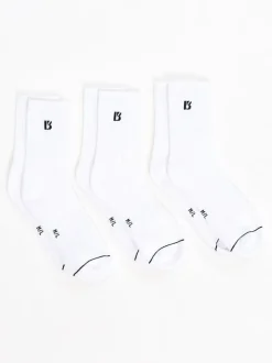 3 Pack Half Crew Socks