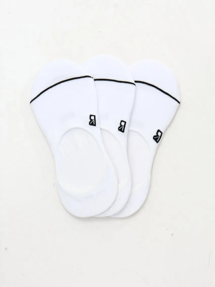 3 Pack No Show Socks