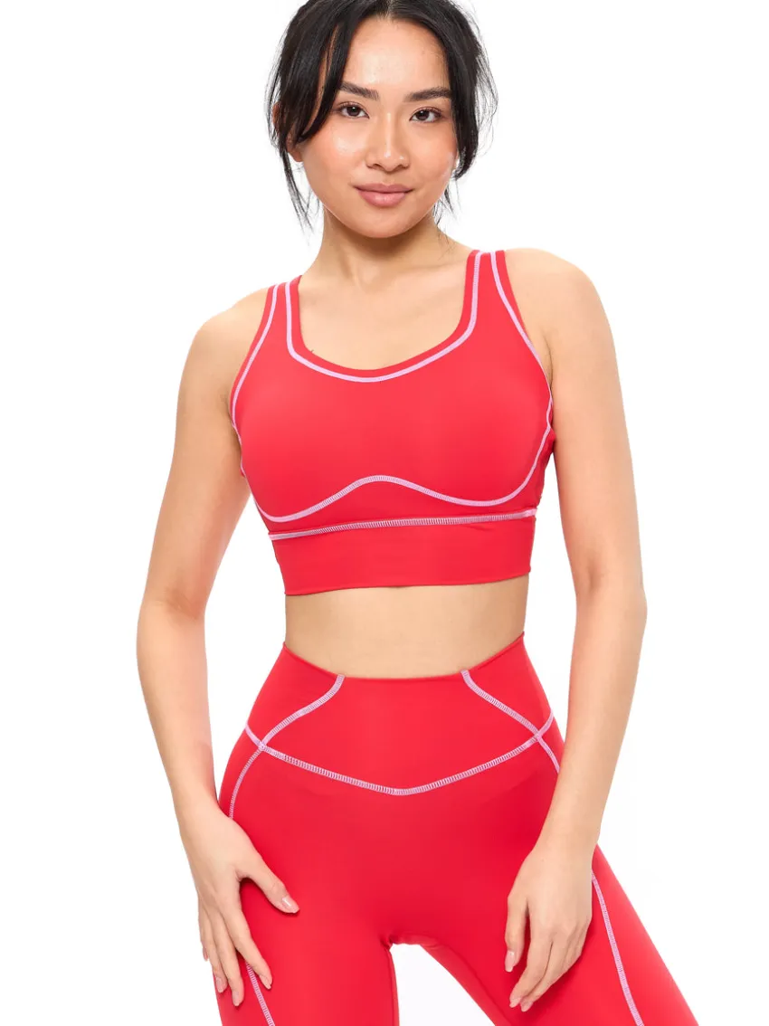 Airbrush Hourglass Sports Bra