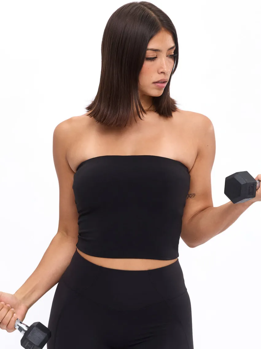 Butter Bandeau Crop
