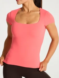 Butter Short Sleeve Hip Top