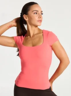 Butter Short Sleeve Hip Top
