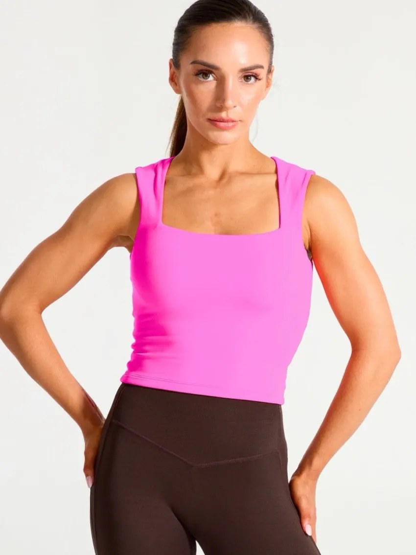 Butter Square Neck Waist Tank