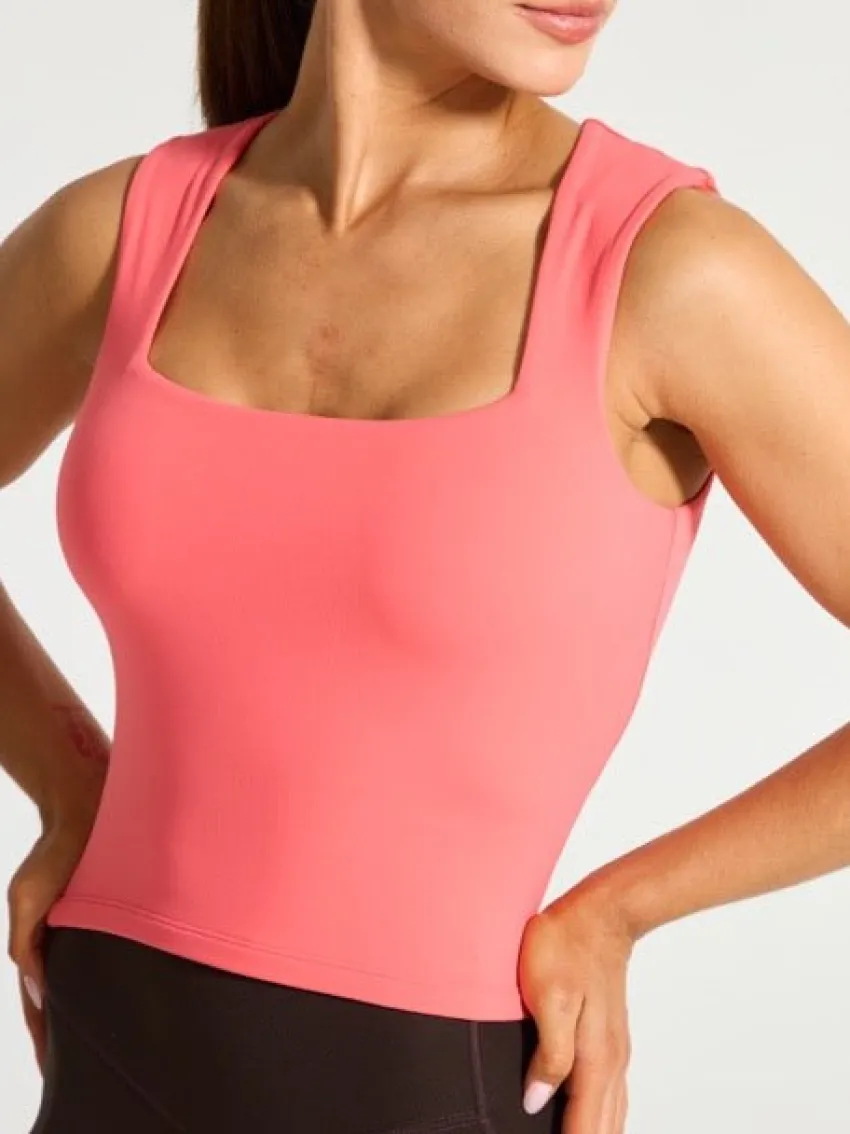 Butter Square Neck Waist Tank