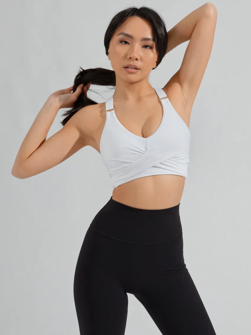 Candy Wrap Sports Bra