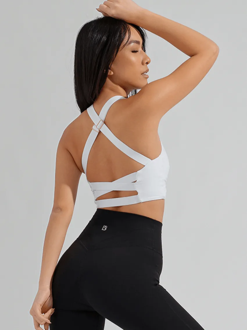 Candy Wrap Sports Bra