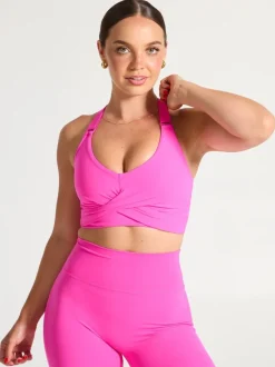 Candy Wrap Sports Bra