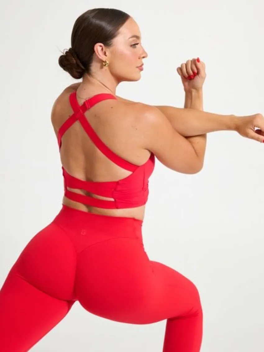 Candy Wrap Sports Bra