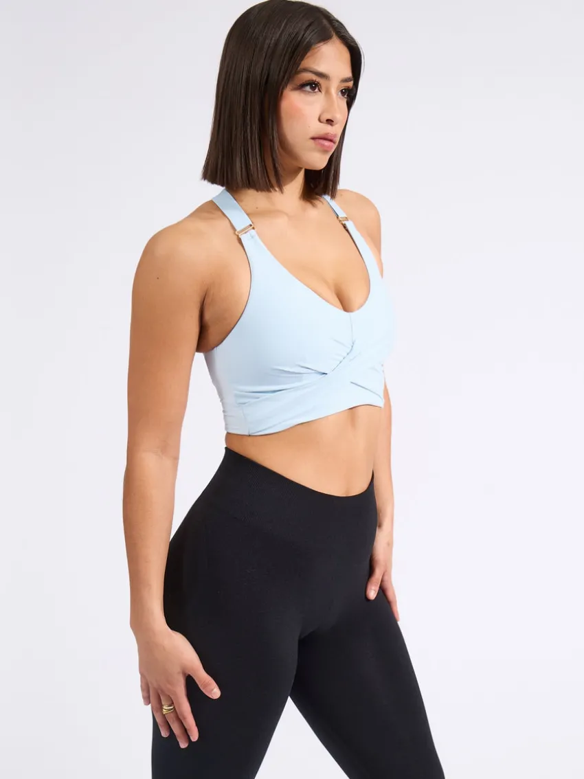 Candy Wrap Sports Bra