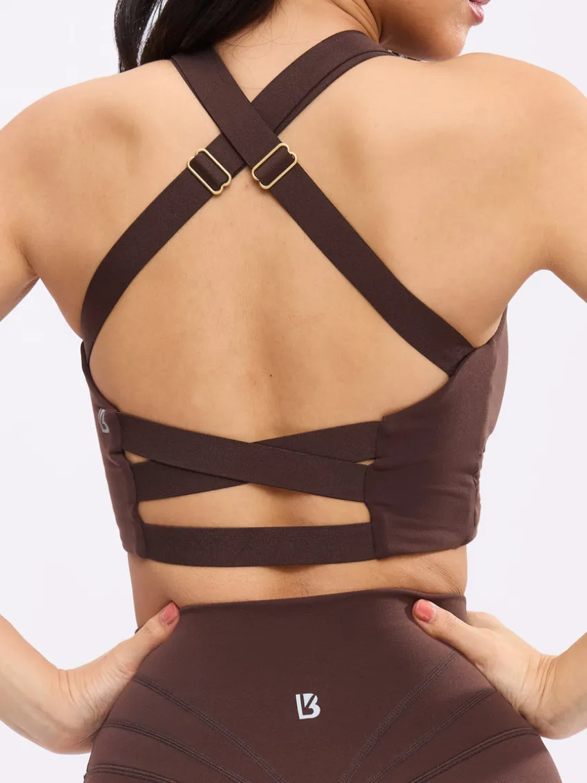 Candy Wrap Sports Bra