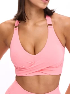 Candy Wrap Sports Bra