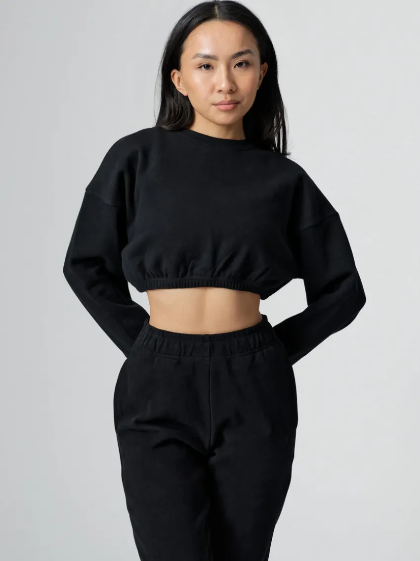 Cloud Long Sleeve Crop