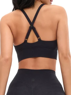 Dream Heather Square Neck Sports Bra