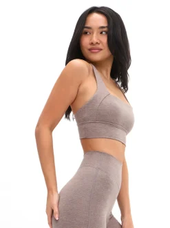 Dream Heather Square Neck Sports Bra