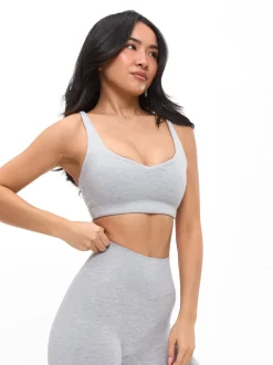 Dream Heathered Sports Bra