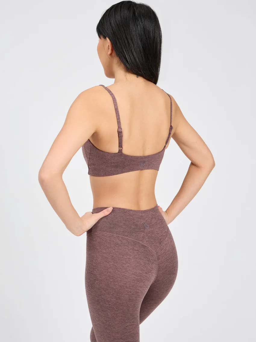 Dream Heathered Sports Bra
