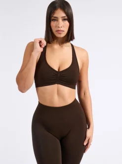 Halter Seamless Sports Bra