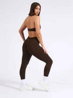 Halter Seamless Sports Bra