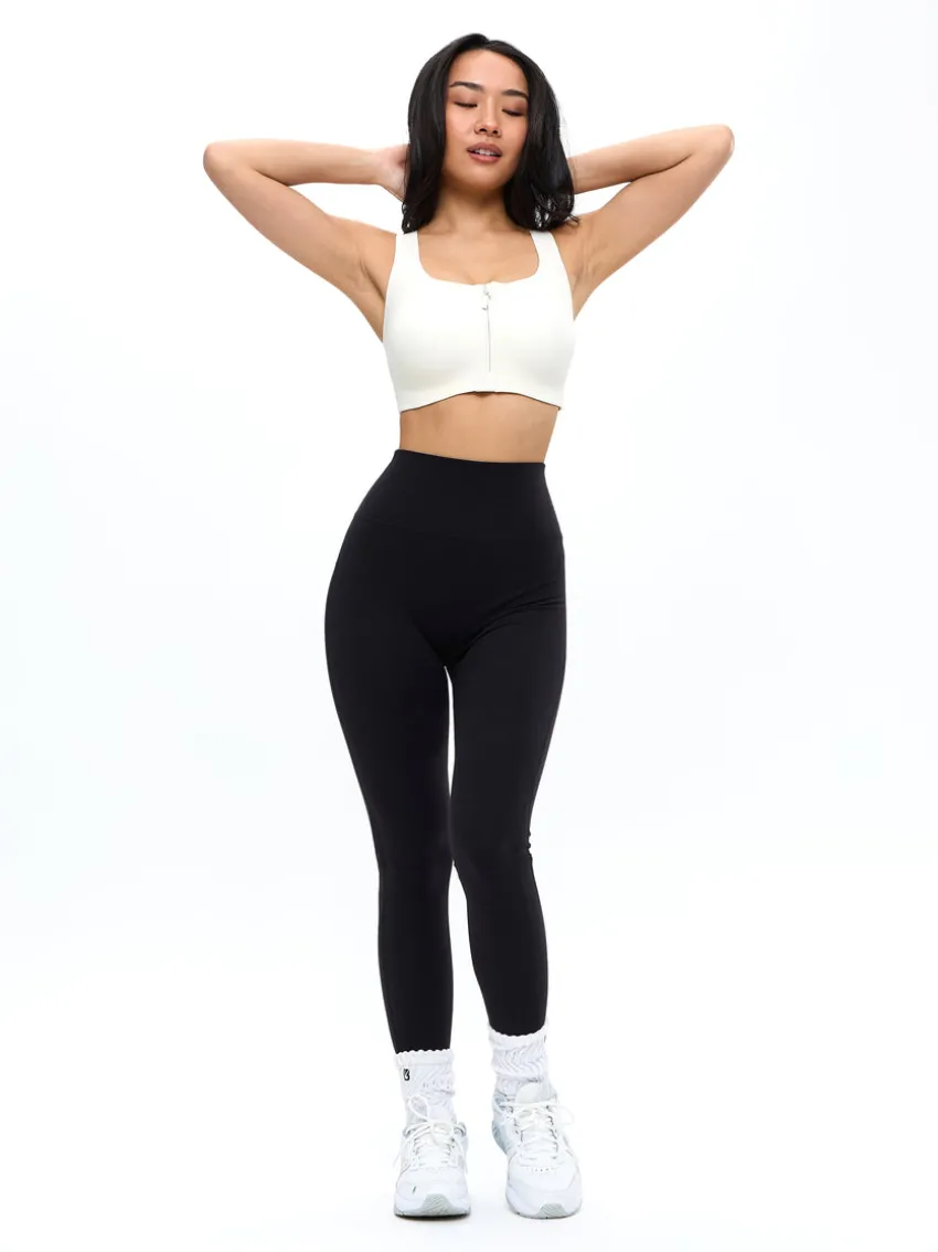 High Impact Zip Sports Bra