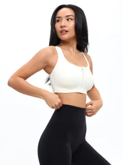 High Impact Zip Sports Bra