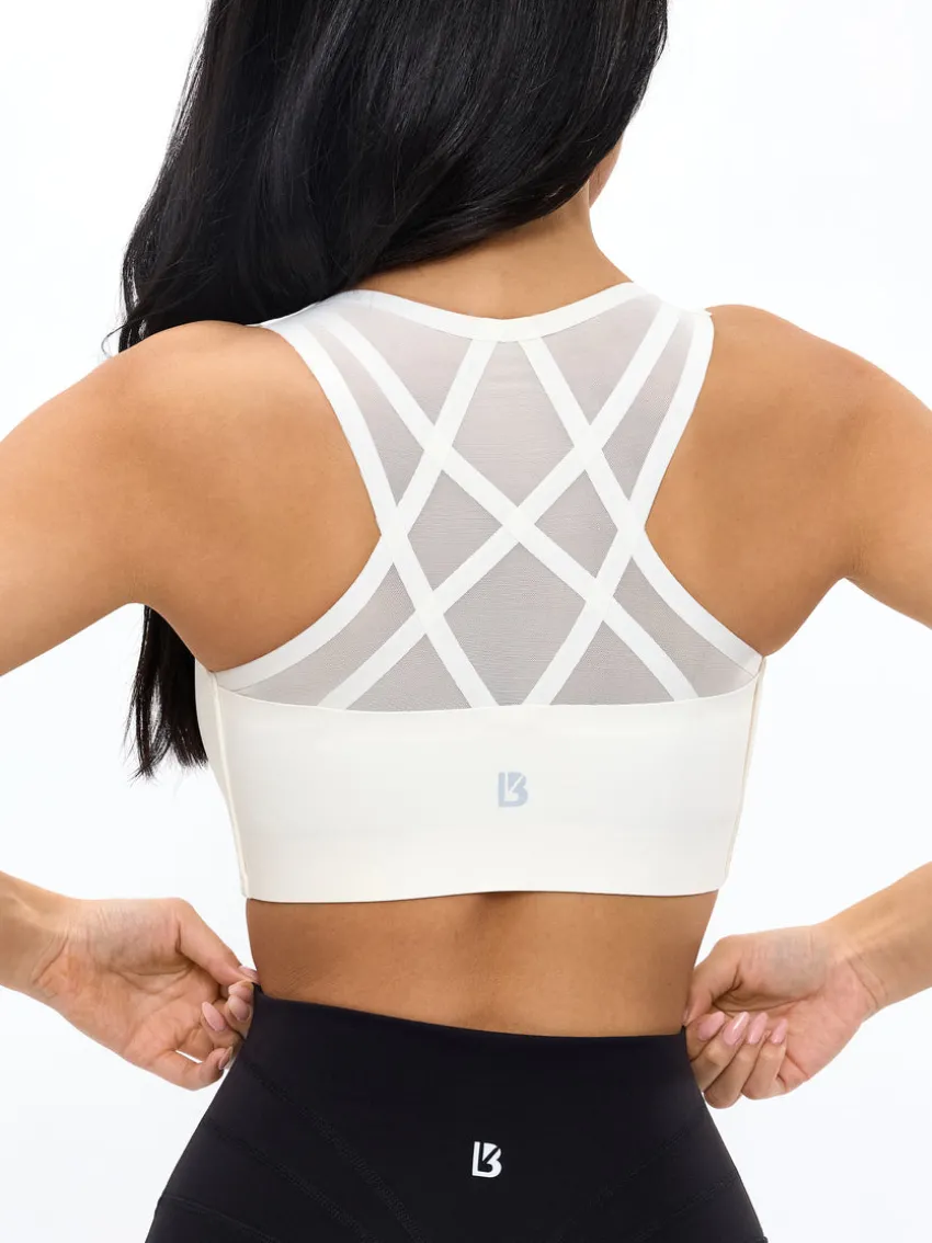 High Impact Zip Sports Bra
