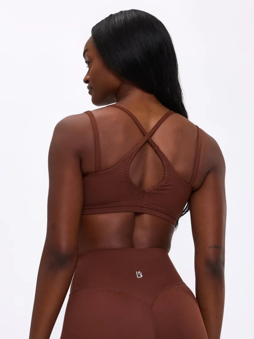 Limitless Laser Cut Sports Bra
