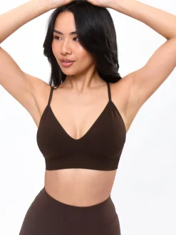 Plunge Seamless Sports Bra
