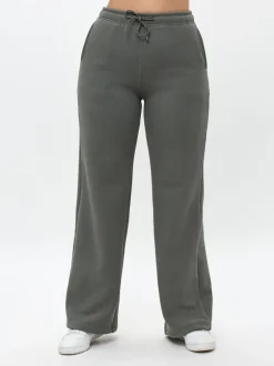 Plush Fleece Straight Leg Sweat Pant