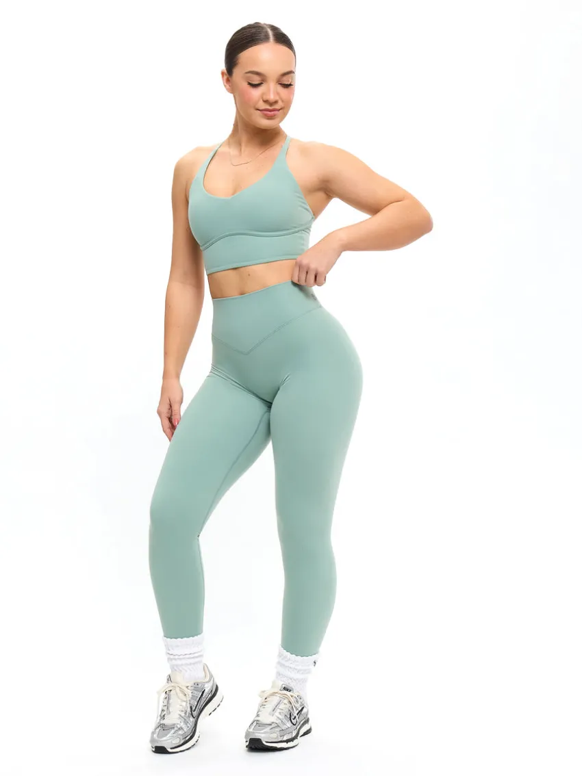 Poshknit V Scrunch Legging