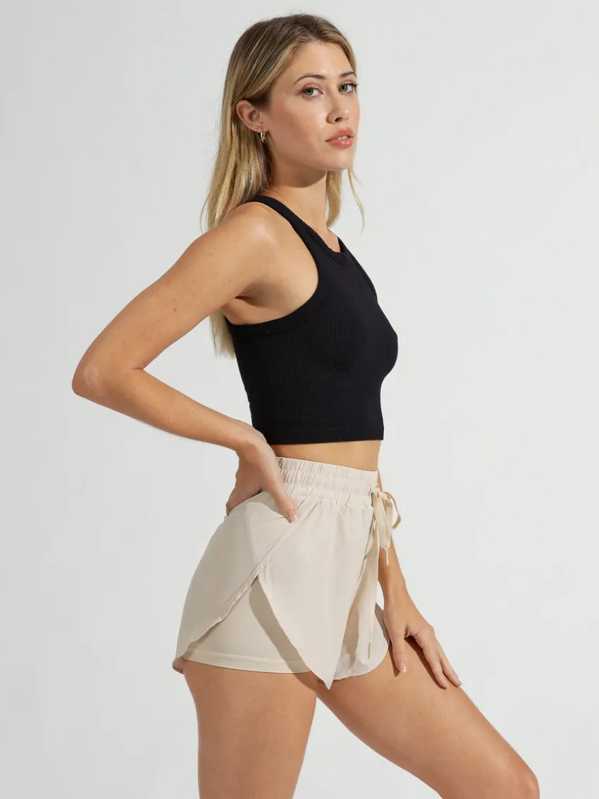 Ribbed Seamless Tank