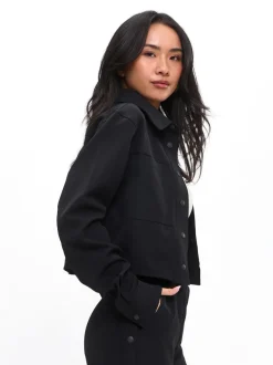 Snap Crop Jacket