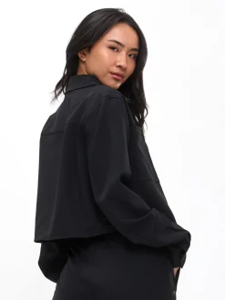 Snap Crop Jacket