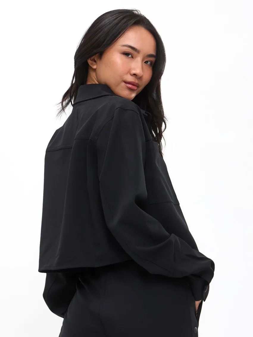 Snap Crop Jacket