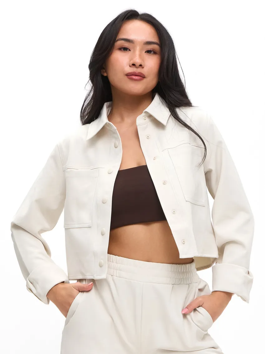 Snap Crop Jacket